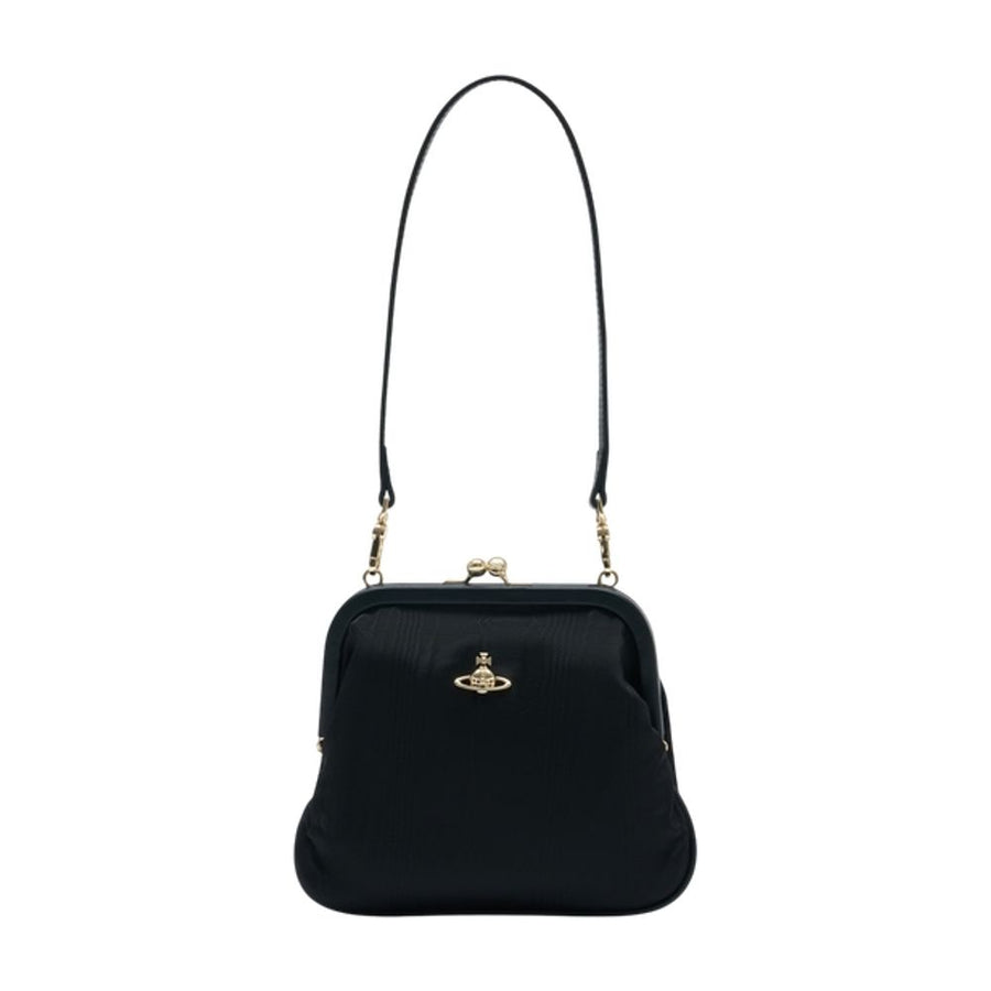 Vivienne Westwood Viscose clutch in black