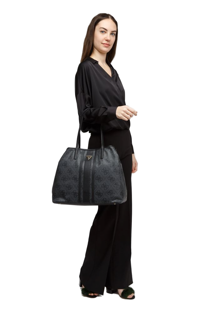 Guess 100% Polyurethane tote bag in gray