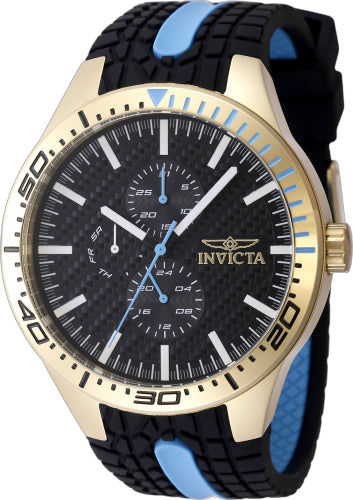 Invicta Stainless steel case watch in gold