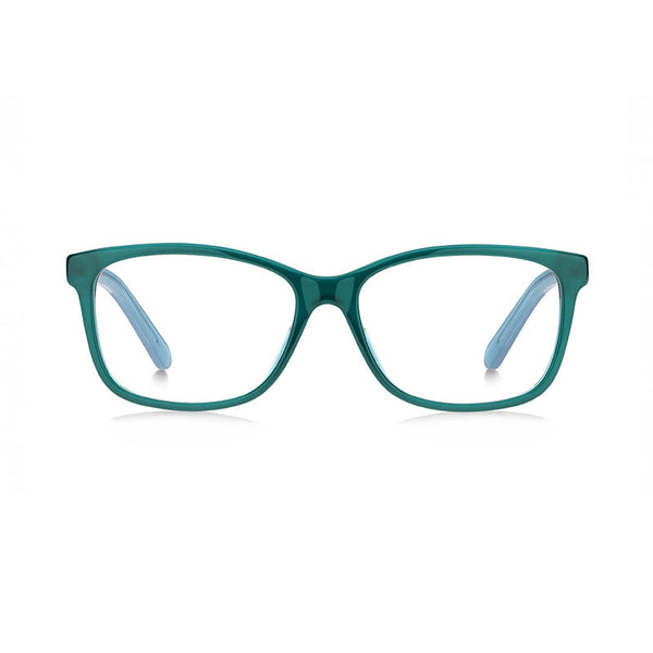Marc Jacobs Eyeglasses Rectangle Full Rim, Green-Azure Frame And Clear Demo Lenses Lens Marc5580dcf00 Green Azure