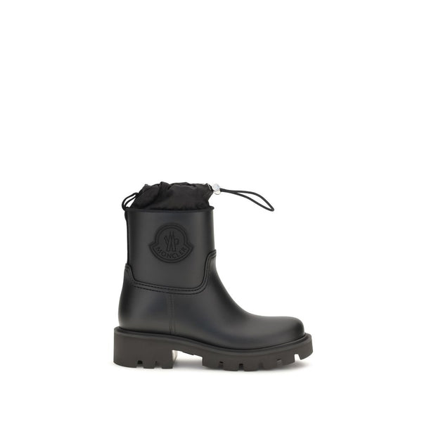 Moncler 100% PVC boot in black