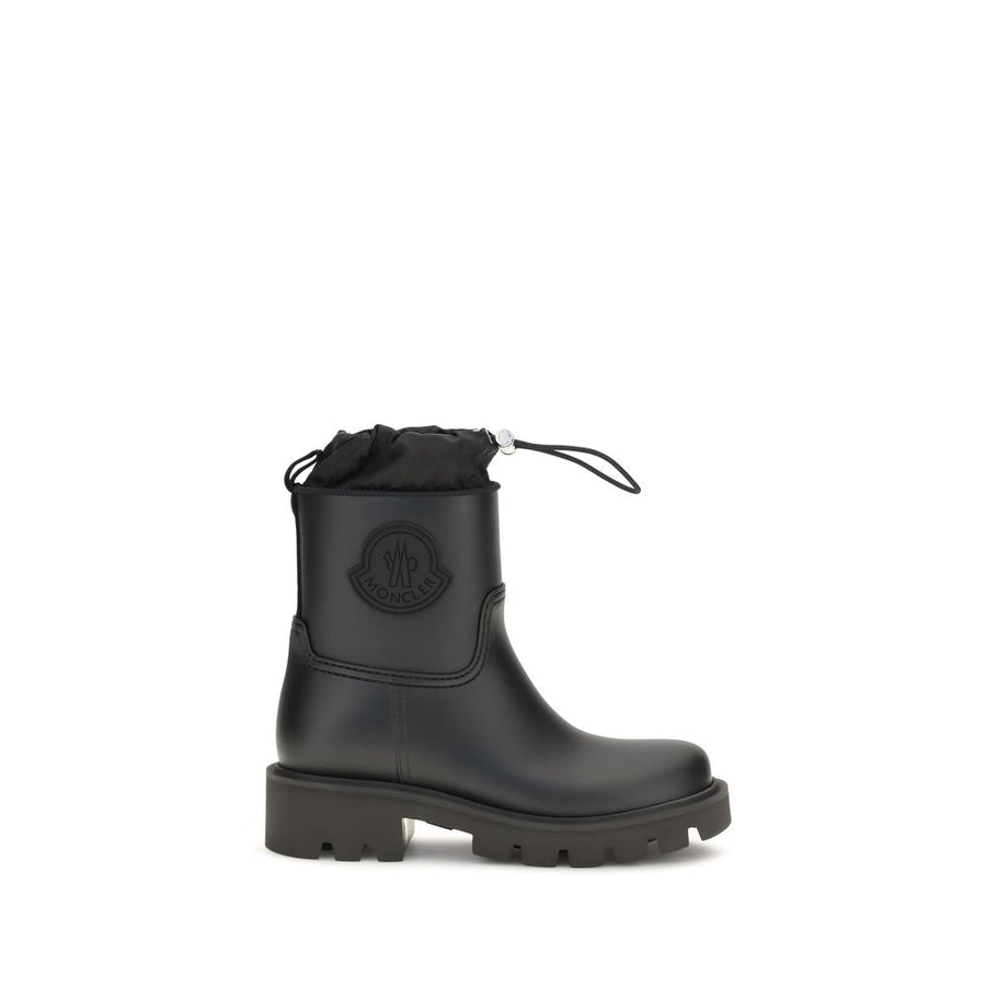 Moncler 100% PVC boot in black