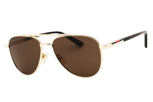 Gucci GG1962S Metal frame sunglasses in gold