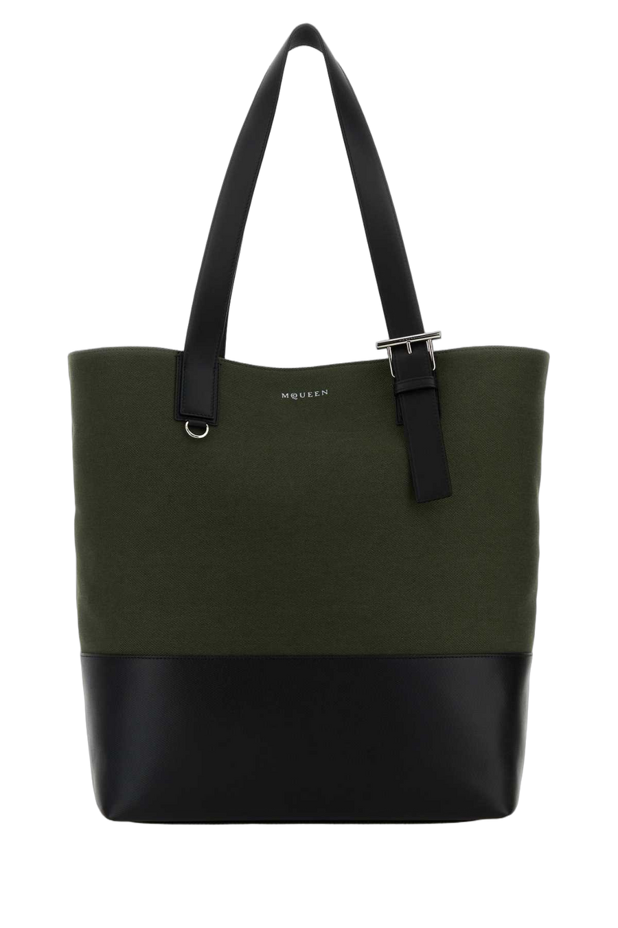 Alexander McQueen Exterior: 100% Fabric tote bag in green