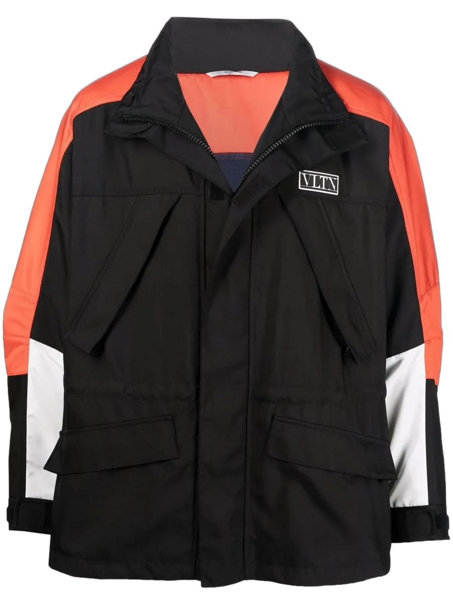 Valentino Nylon jacket in black