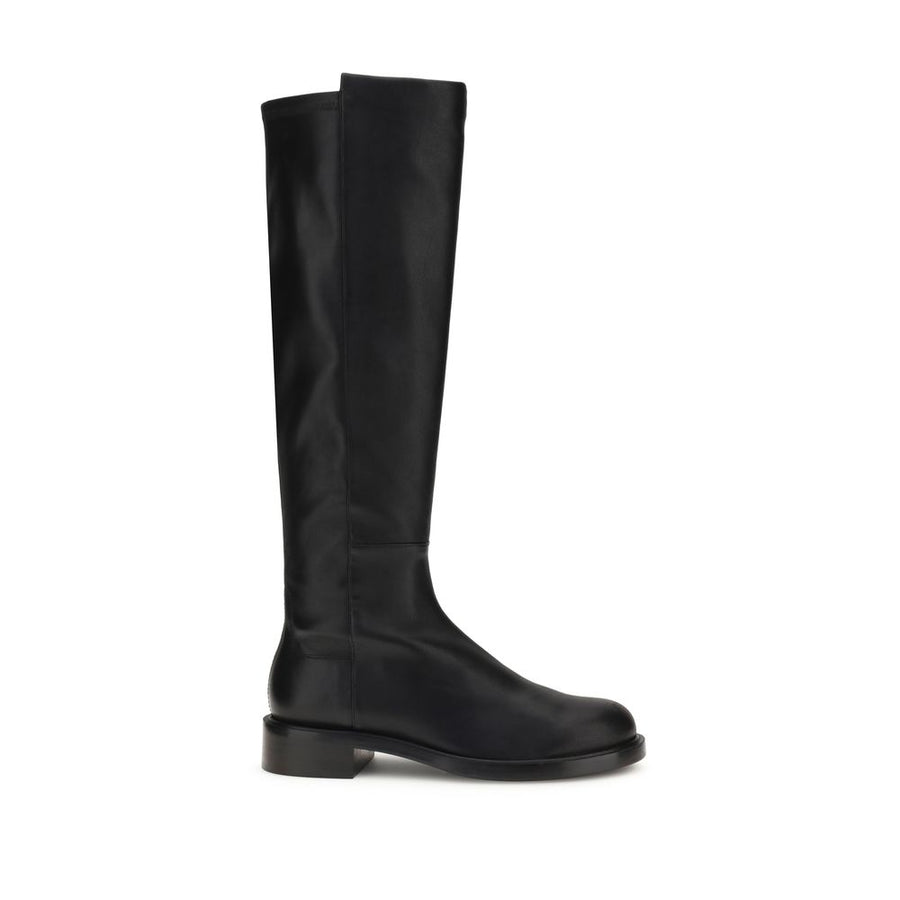 Stuart Weitzman 100% Calf Leather Bos Taurus boot in black