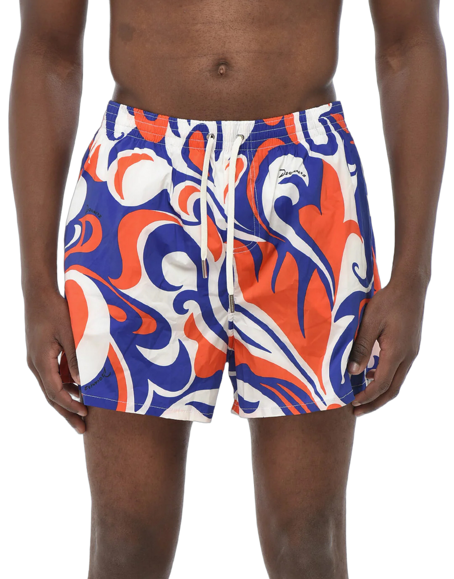 Dsquared2 95% Polyester swim shorts in multicolor