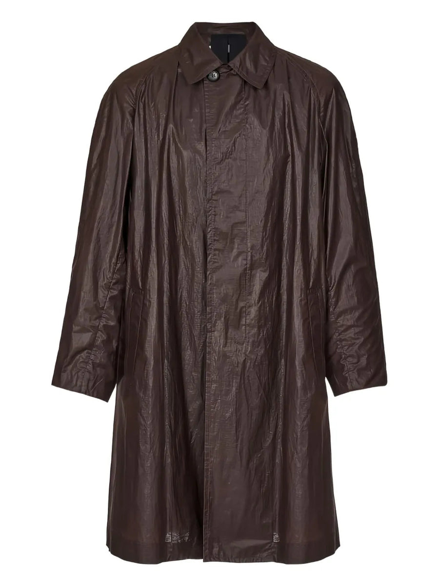 Ferragamo Nylon coat in brown