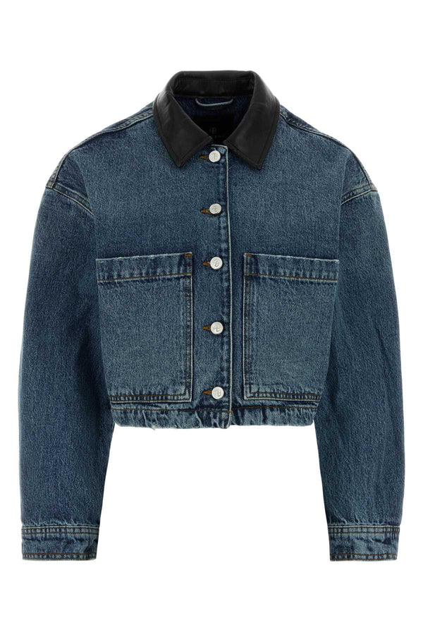 Denim Yuma Jacket Cabanablue Exterior: Cotton Giubbini