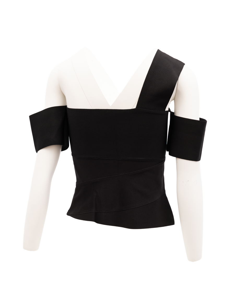 Women Viscose Top Black
