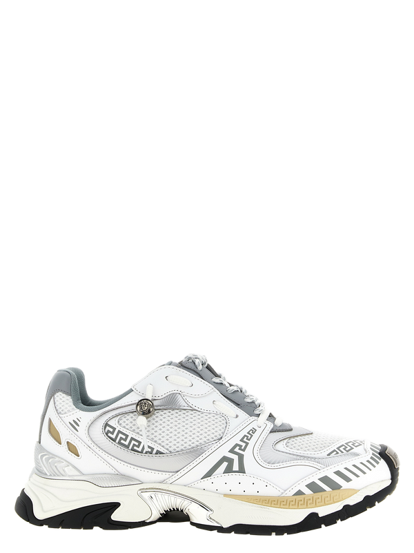 Multicolor Calfskin Chunky Sneakers