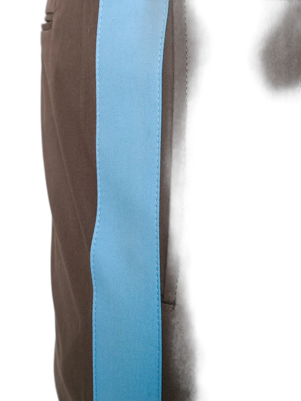 Valentino cotton trousers in brown