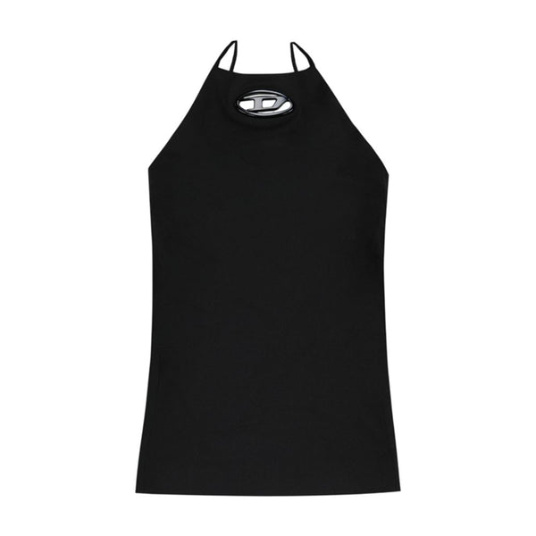 Diesel Polyester tank top in black