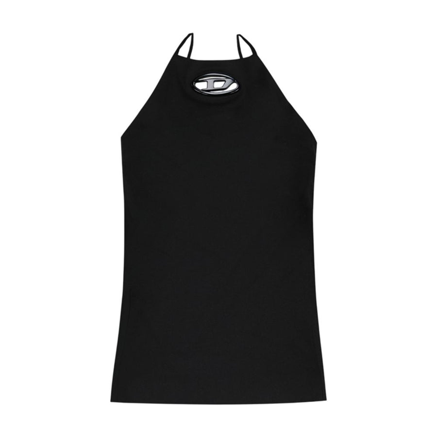 Diesel Polyester tank top in black