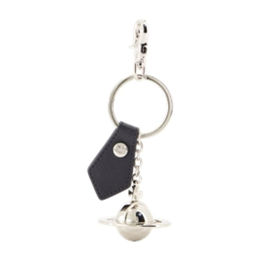 3d Orb Keychain - Vivienne Westwood Metal Black Accessories / Keychains