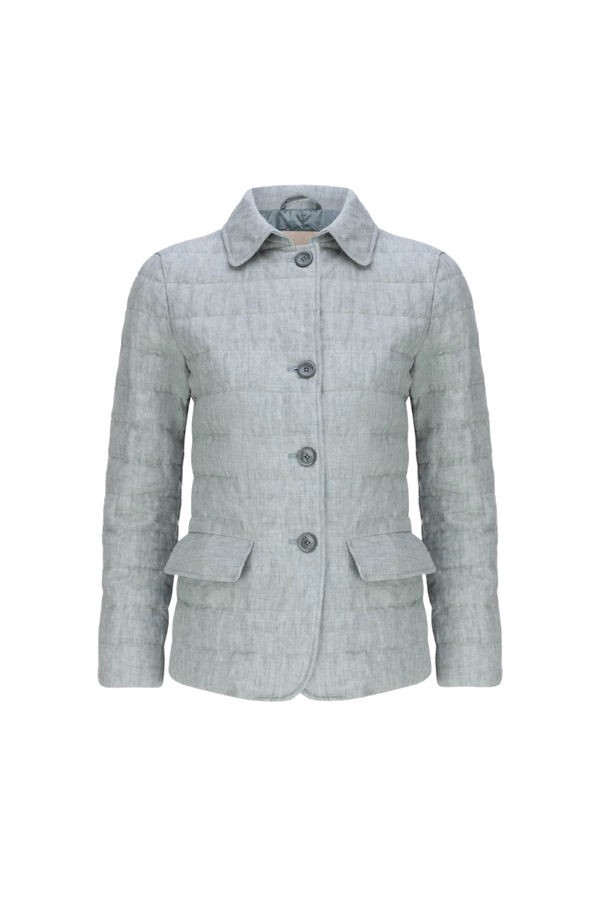 Herno 100% Linen jacket in gray