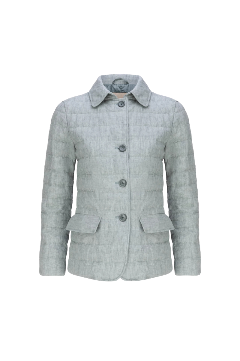 Herno 100% Linen jacket in gray