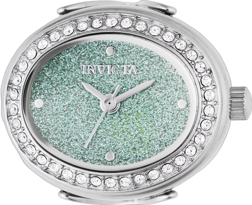 Invicta Stainless steel case and bracelet watch in green