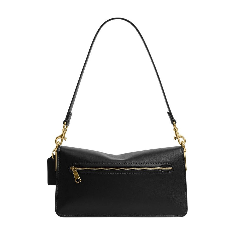 Coach Calfskin shoulder bag in black