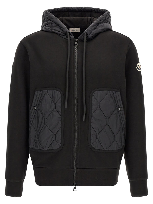 Black Polyamide Cardigan Clothing