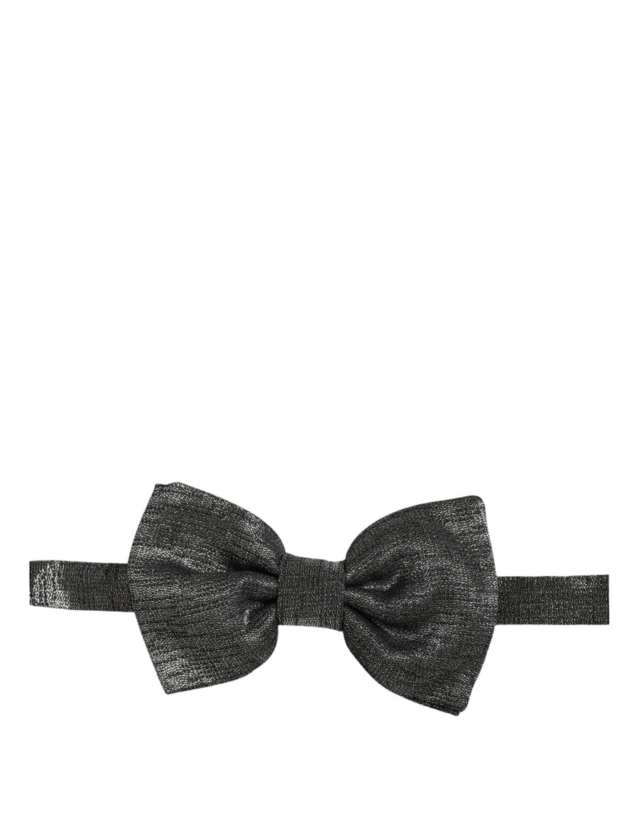 Dolce & Gabbana 52% Silk bow tie in black