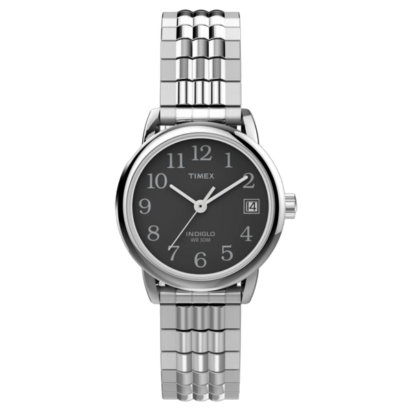 Timex Stainless steel case watch in black