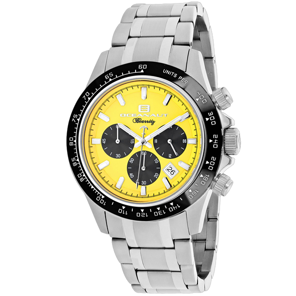Oceanaut Stainless steel case watch in yellow