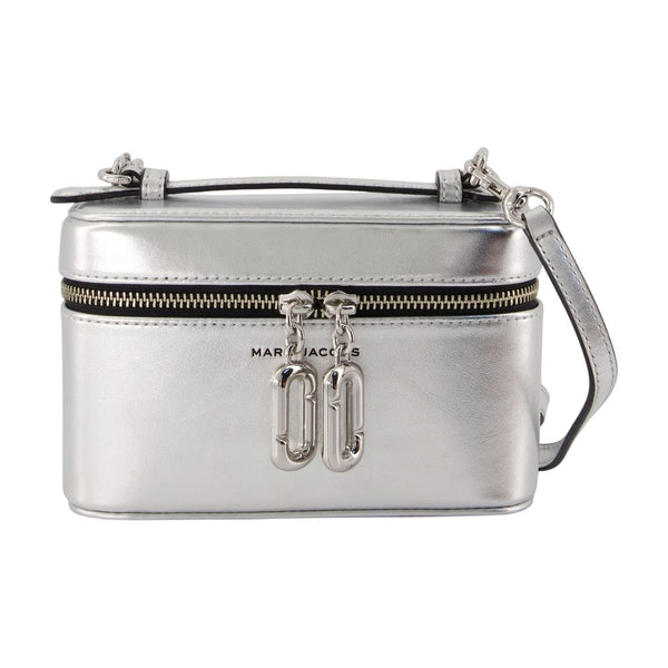 The Vanity Shoulder Bag - Marc Jacobs Leather Silver Cowhide / Crossbodies