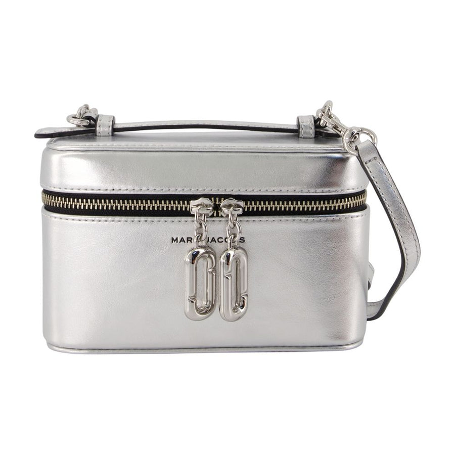 The Vanity Shoulder Bag - Marc Jacobs Leather Silver Cowhide / Crossbodies