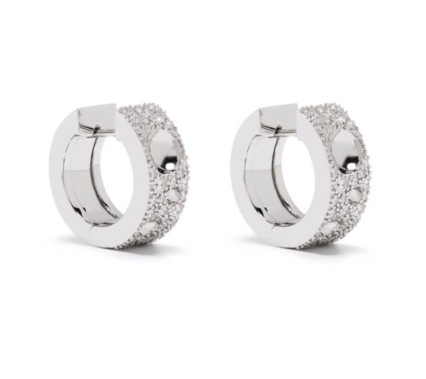 Roberto Coin 18kt White Gold earrings in white