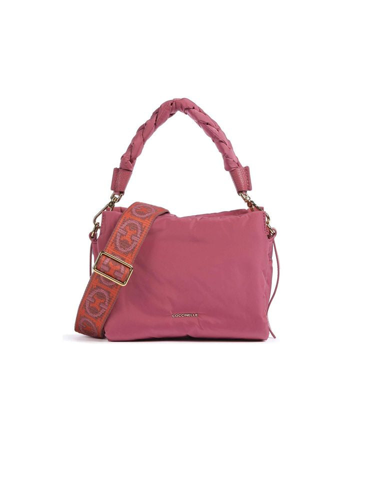 Coccinelle 70% Polyester shoulder bag in pink
