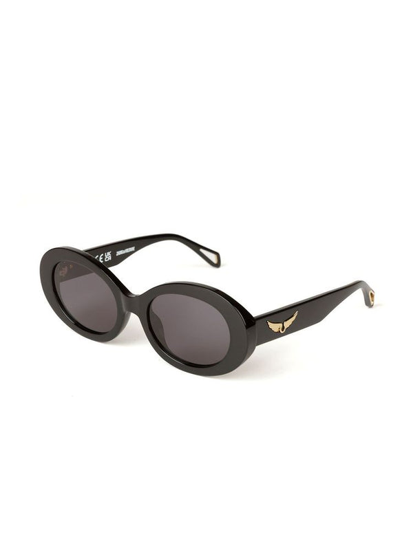 Zadig & Voltaire SZV460 Acetate sunglasses in black