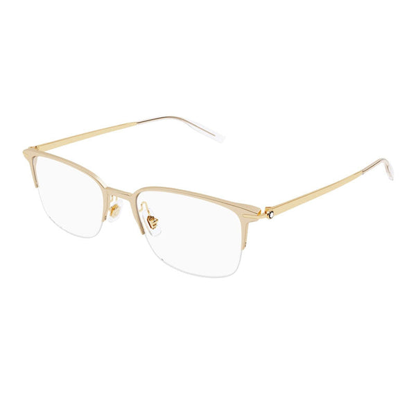Montblanc MB0234OK001 Metal frame eyeglasses in gold