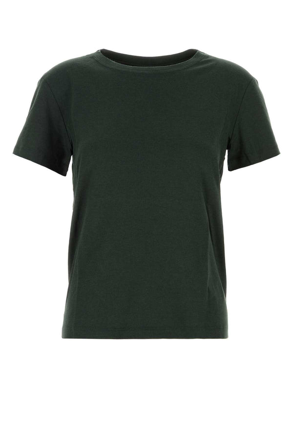 S Maxmara 50% Cotton 50% Modal t-shirt in green