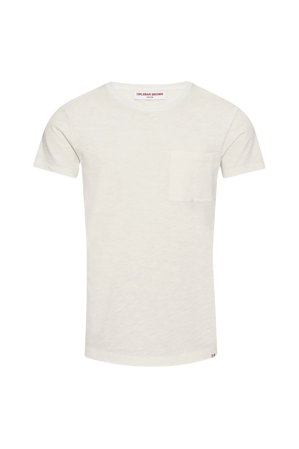 Orlebar Brown 100% Linen t-shirt in brown