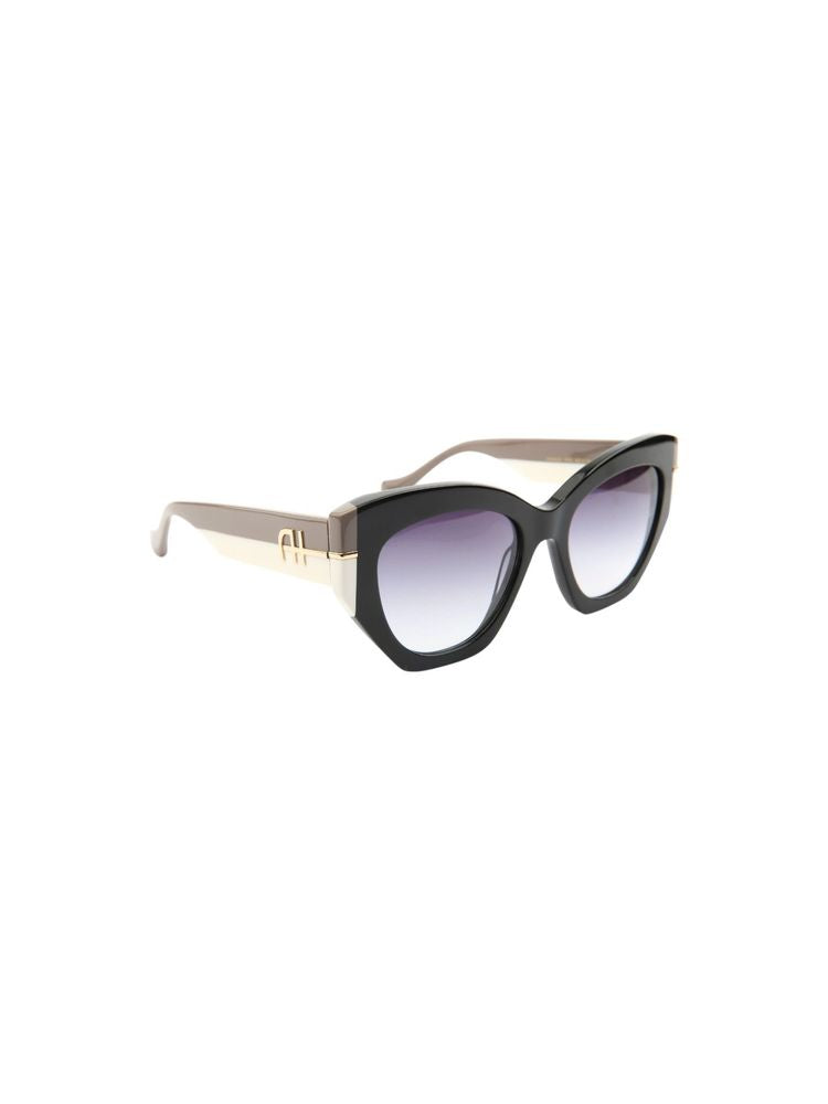 Ana Hickmann AH9522 Acetate sunglasses in black