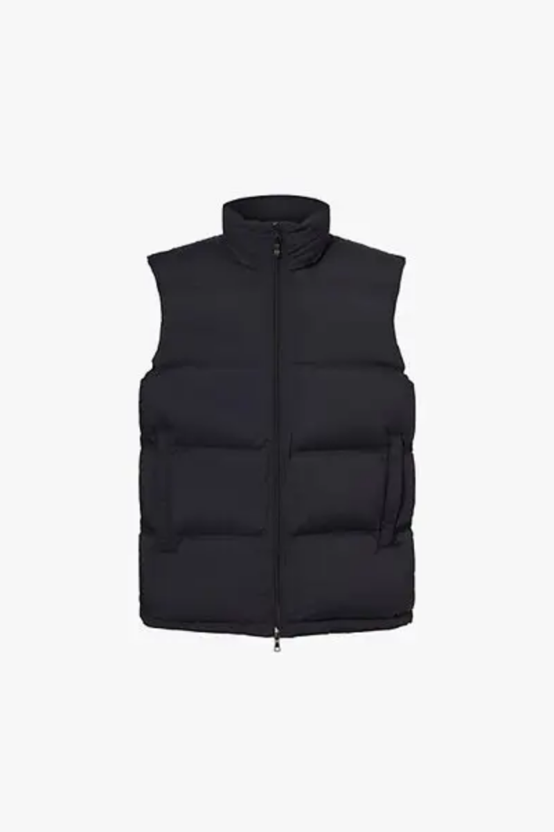 Orlebar Brown 86% Nylon vest in black
