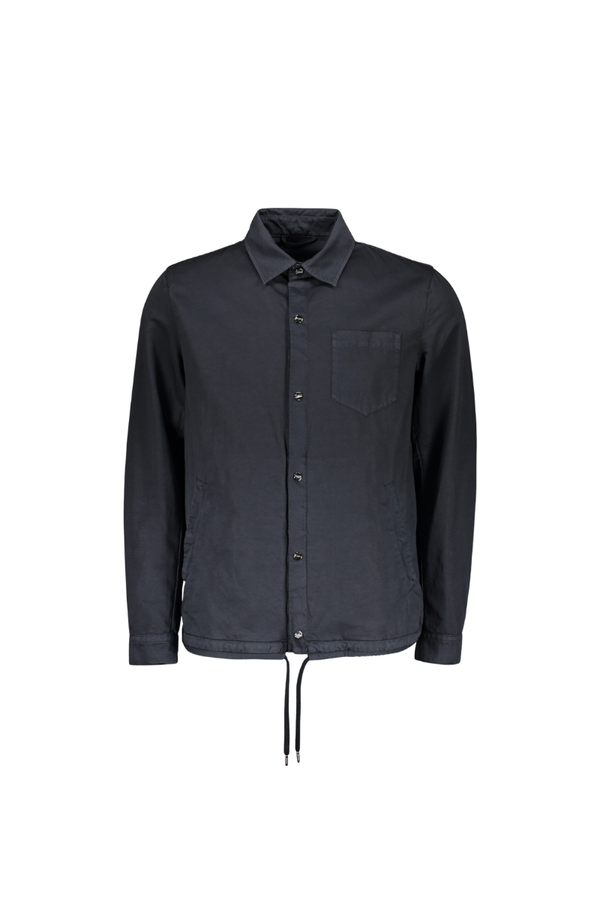 Herno 73% Cotton shirt in black