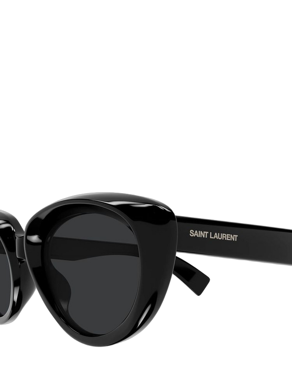 Saint Laurent SL Recycled acetate frame sunglasses in black