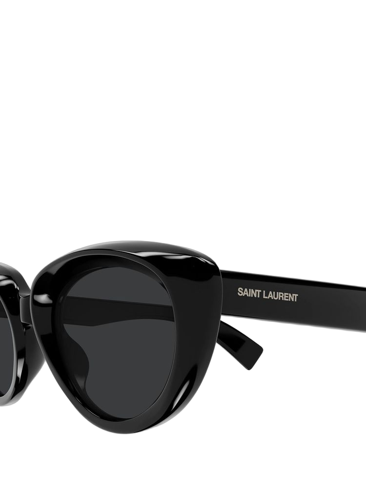 Saint Laurent SL Recycled acetate frame sunglasses in black