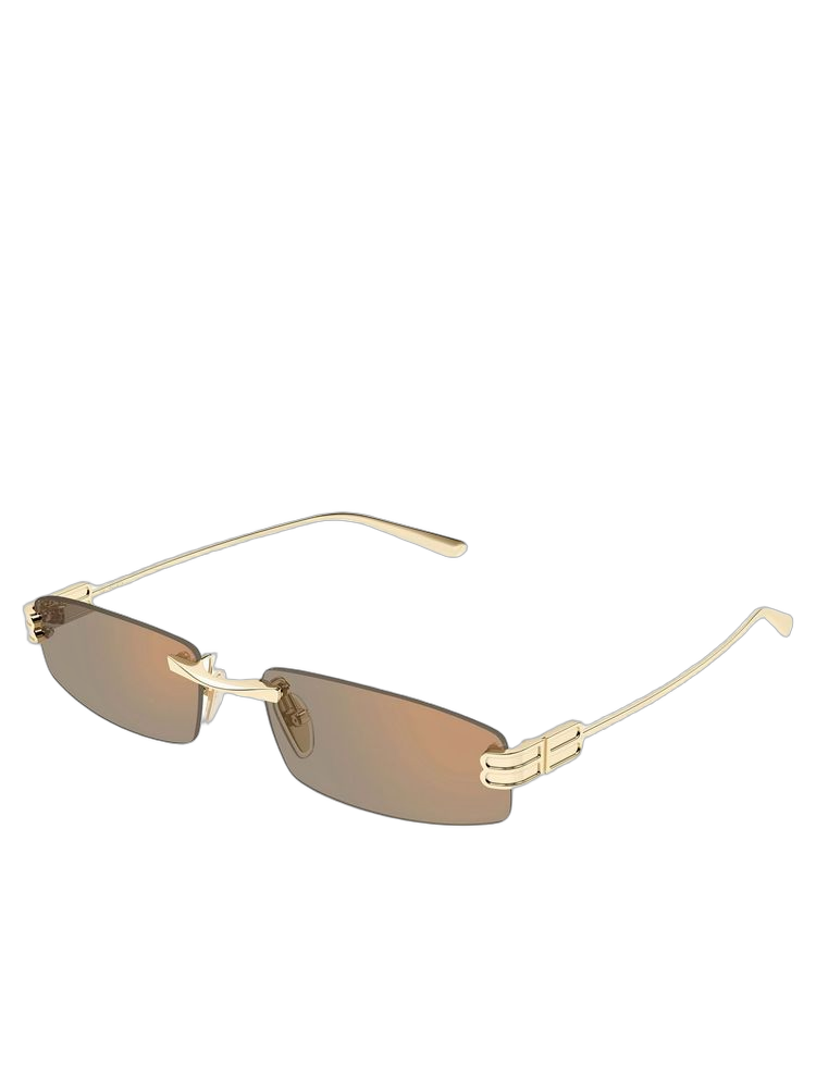 Balenciaga BB0488S Metal sunglasses in gold