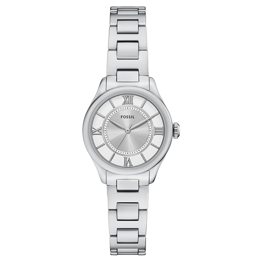 Fossil Stainless steel case watch in silver