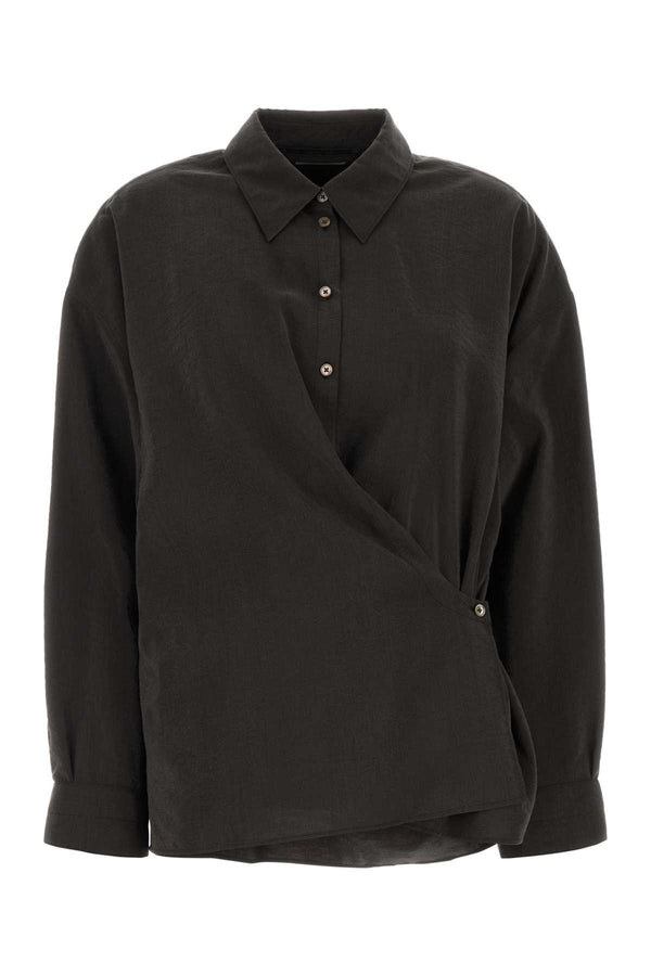 Licorice Exterior: Silk Nylon Camicie