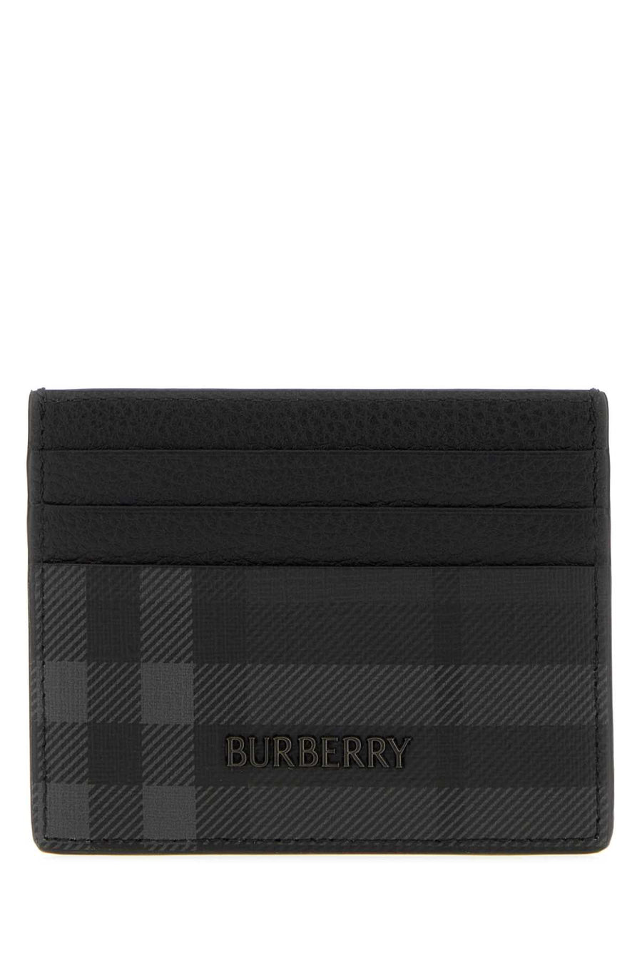 Printed Canvas City Card Holder Iron Portafogli