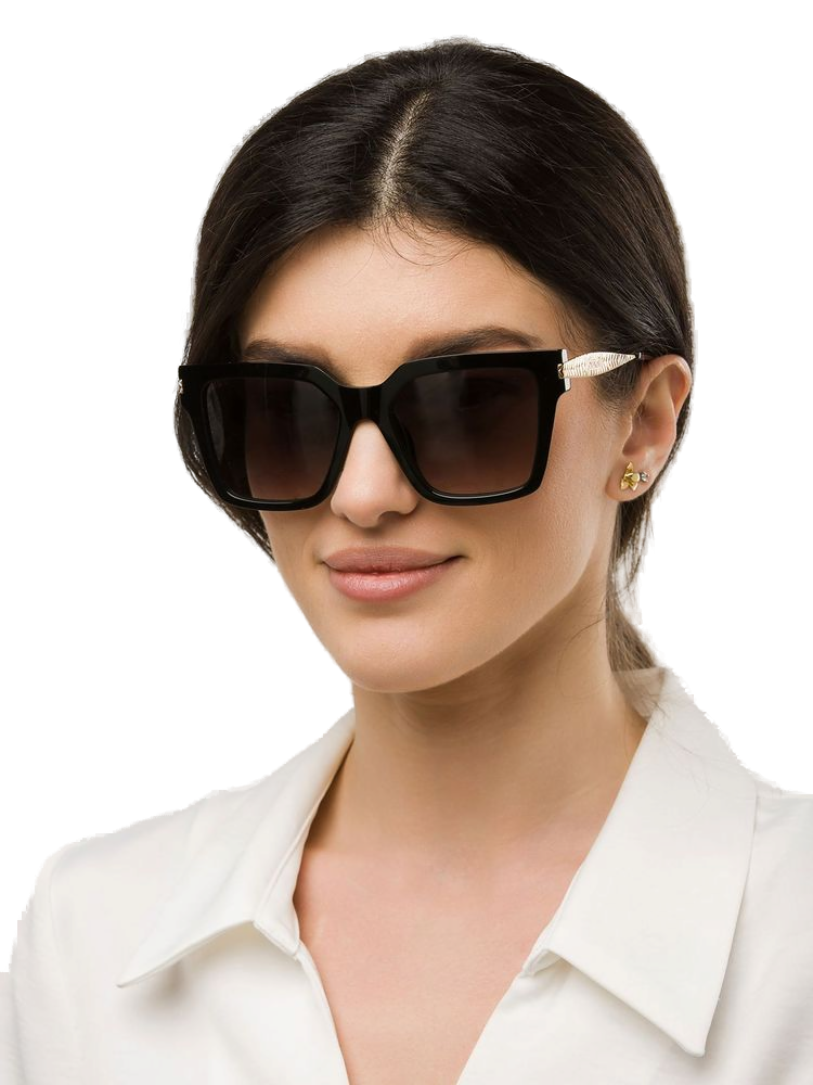 Just Cavalli SJC201 Acetate sunglasses in black