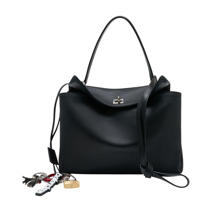 Rodeo Top Handle Medium Purse - Balenciaga Leather Black Calfskin Bags / Handbags-purses
