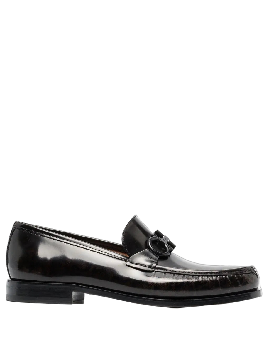 Ferragamo Calf leather loafer in black