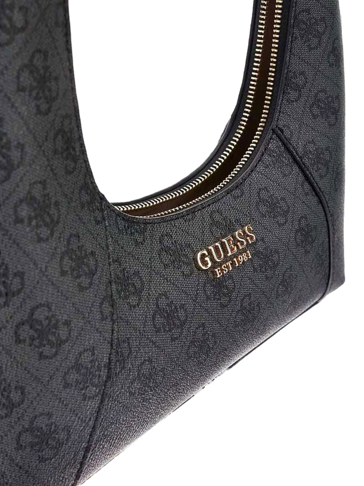 Guess 100% Polyurethane shoulder bag in black