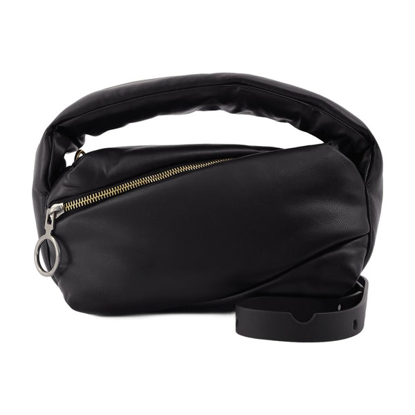 Off-White Leather shoulder bag in black