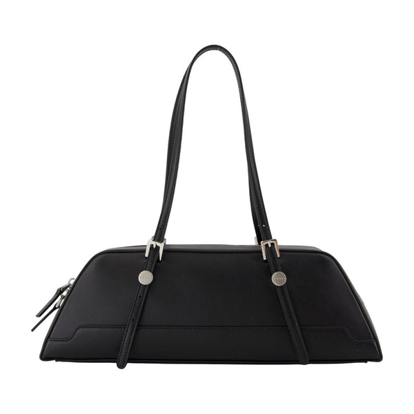 Marni calfskin shoulder bag in black